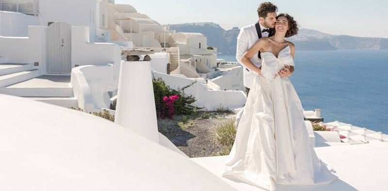 Destination Weddings Santorini - Live the Dream